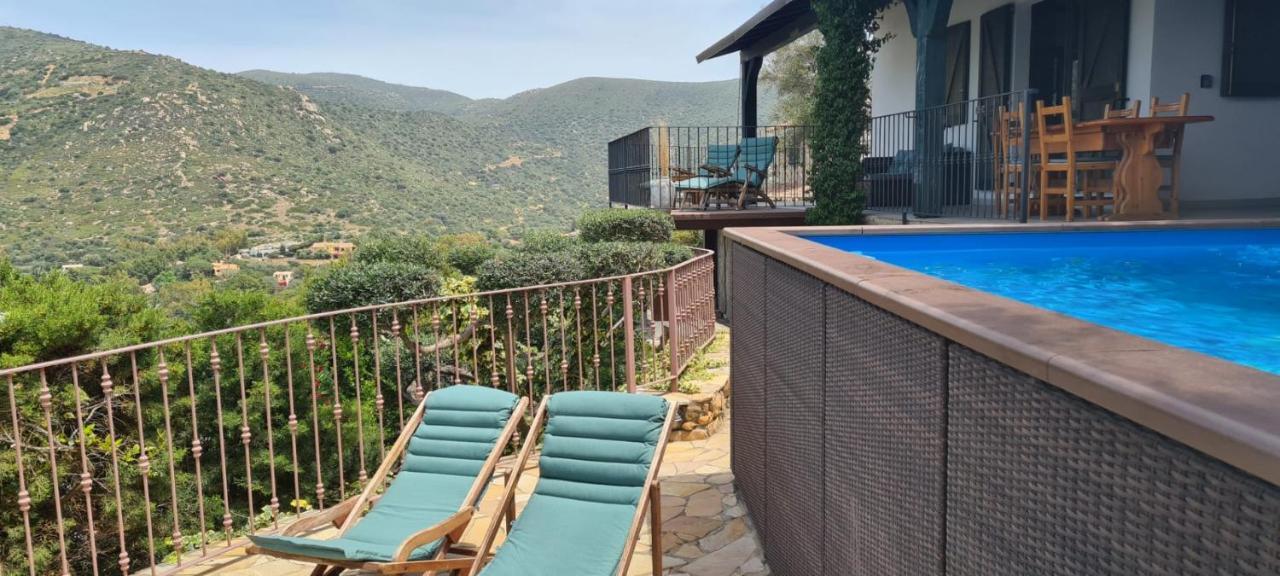 Villetta With Heated Pool And Panoramic View Torre delle Stelle Exterior photo